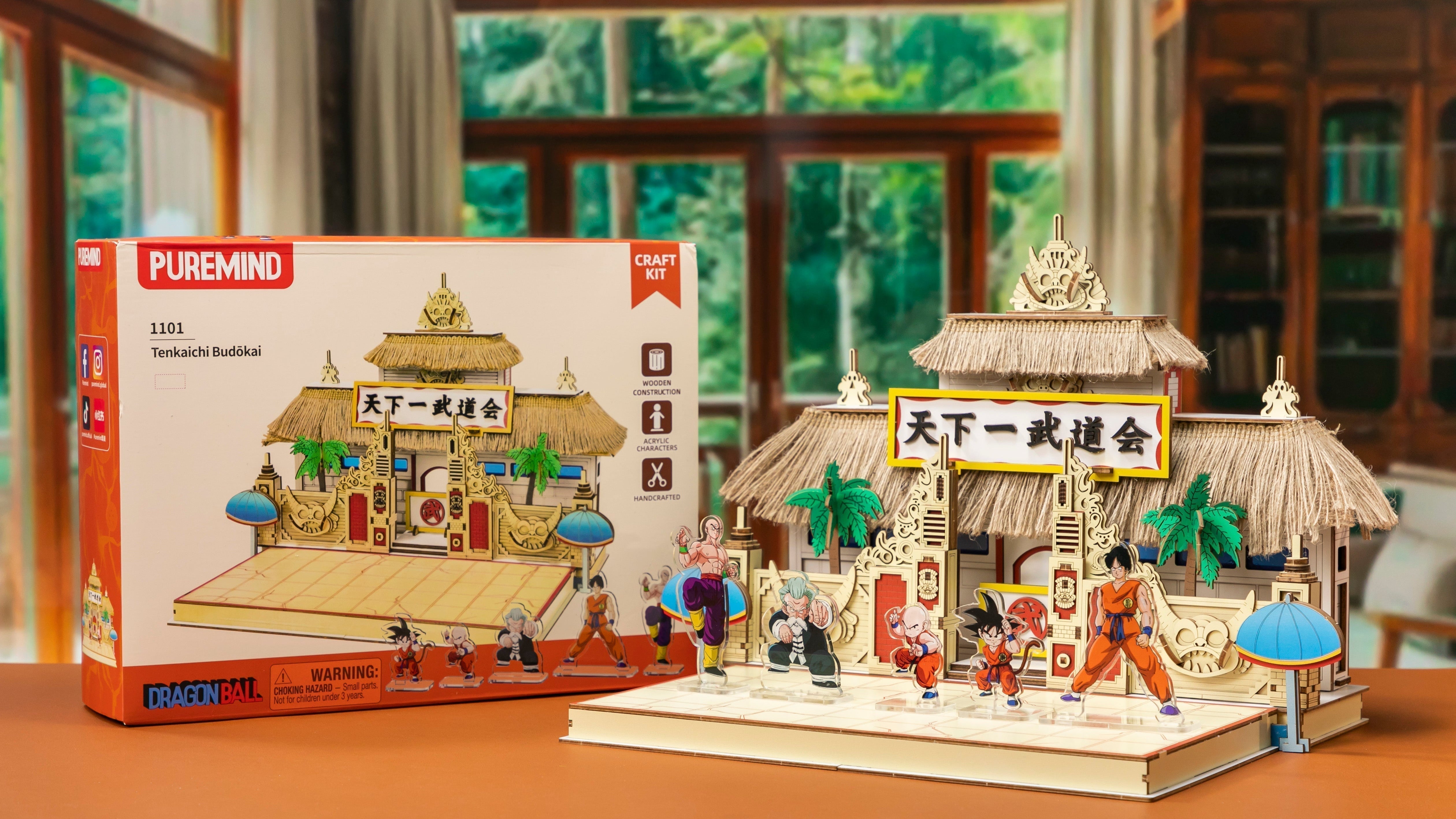 Puremind Unveils First Wave of “Dragon Ball” Wooden Collectibles Bringing Scenes from the Iconic Series to Life