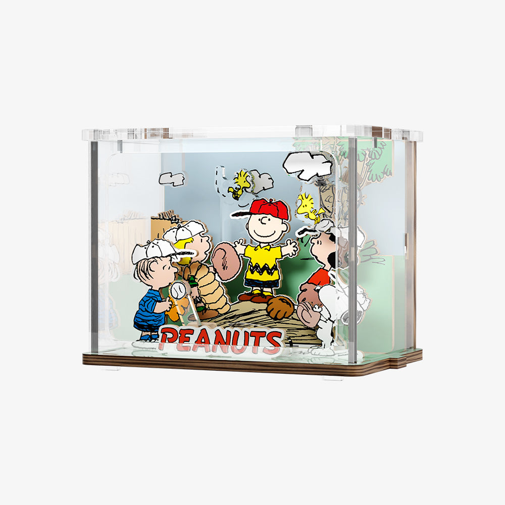 Puremind x Snoopy – Baseball Time Wooden Puzzle 2101EN
