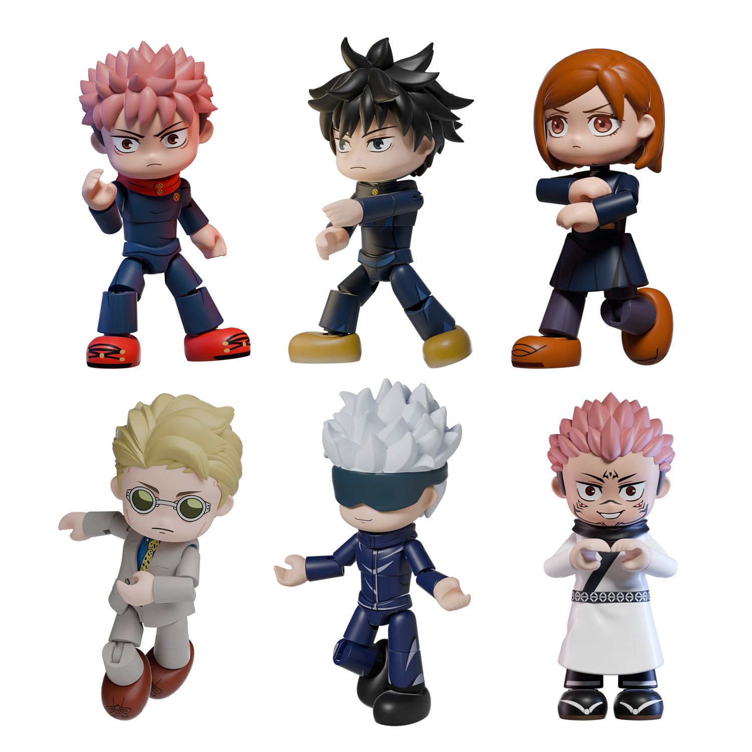 Puremind x Jujutsu Kaisen Flexi.Figs Total Assauit Series 2730-BOX