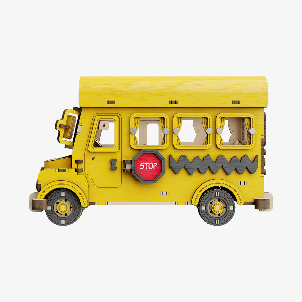 Puremind x Snoopy – School Bus 1204EN