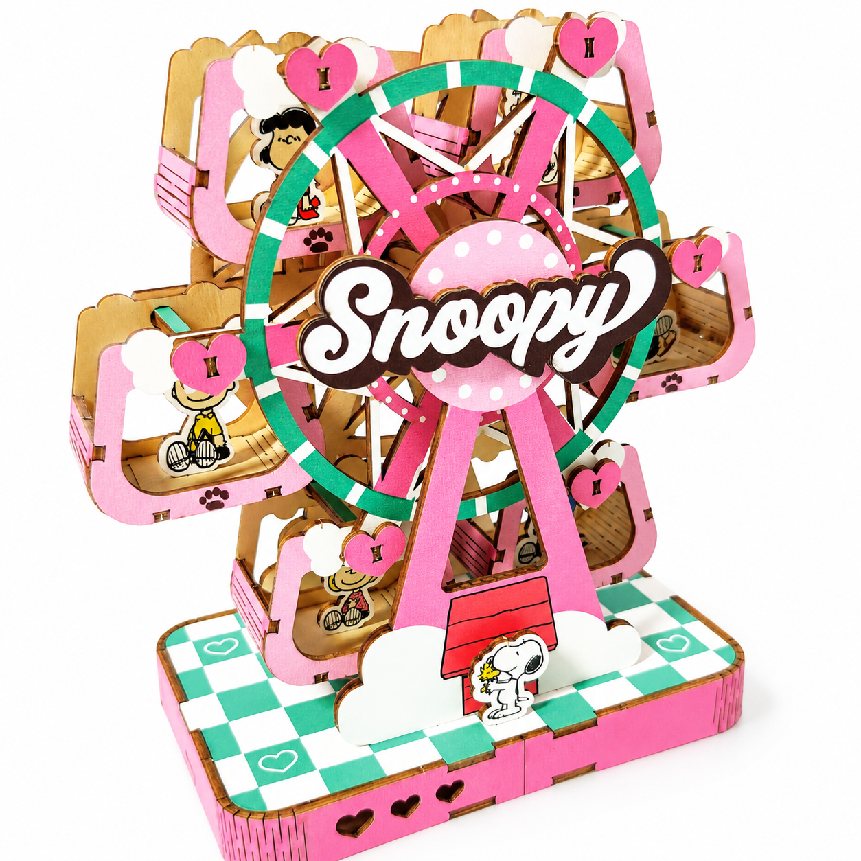 Puremind x Snoopy Amusement Park Series 1215-1218