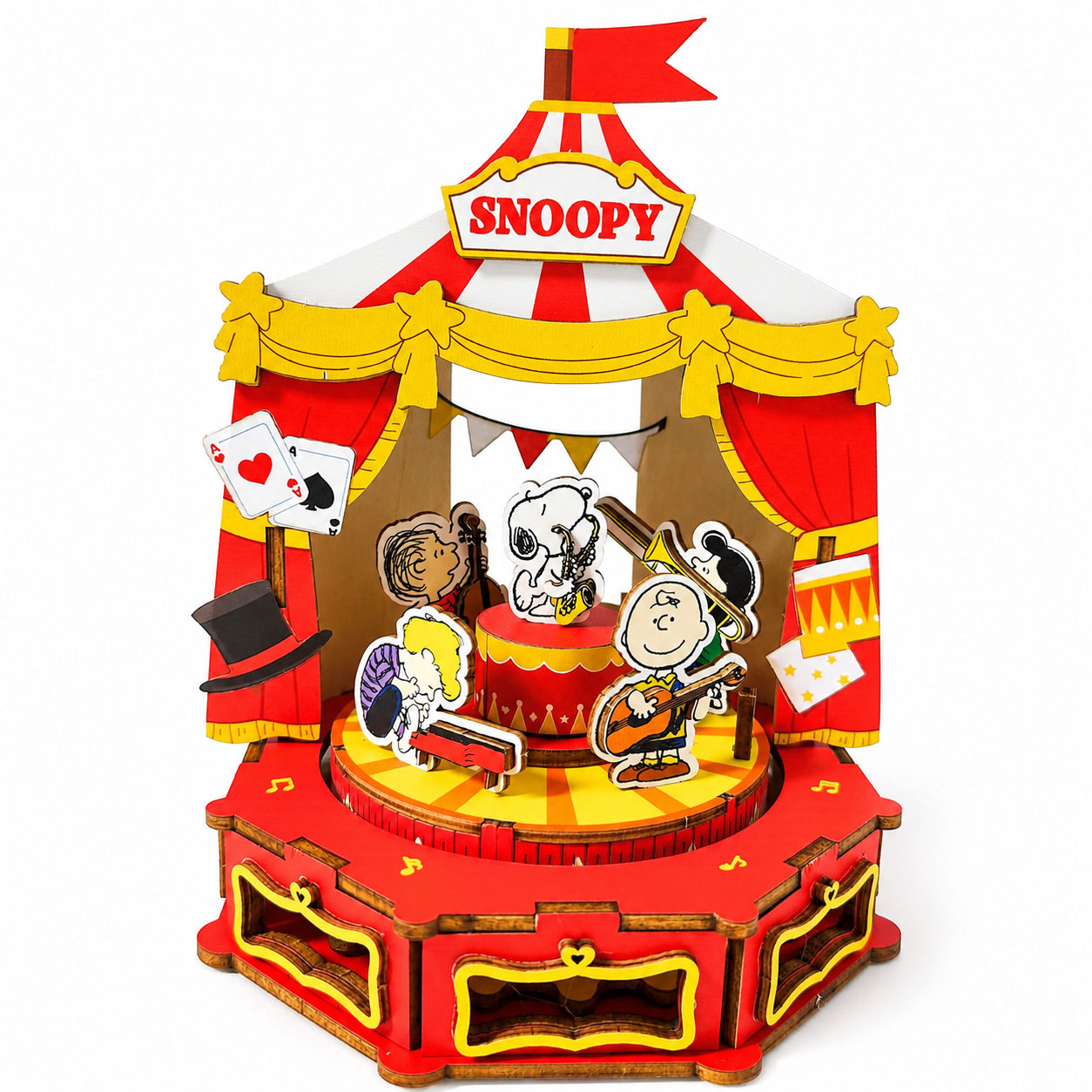 Puremind x Snoopy Amusement Park Series 1215-1218