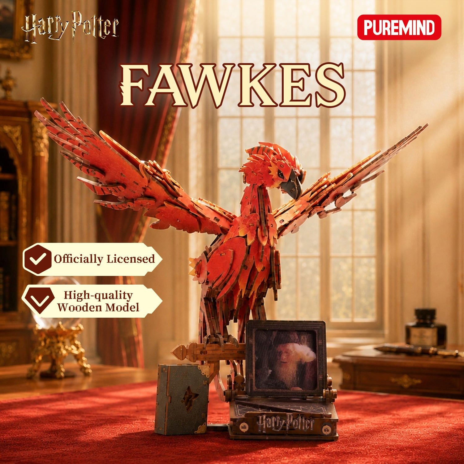 Puremind x Harry Potter Fawkes 1626
