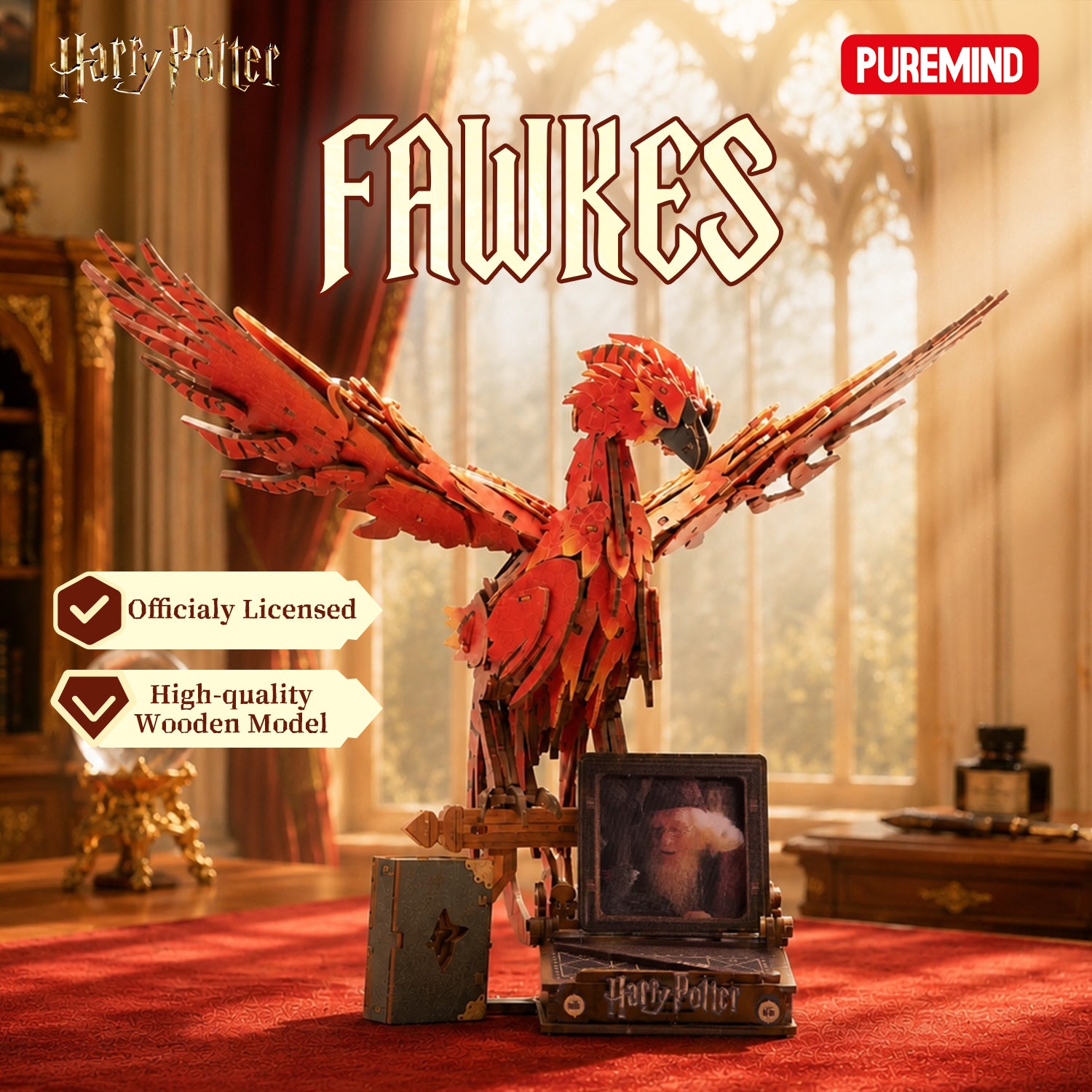 Puremind x Harry Potter Fawkes 1626