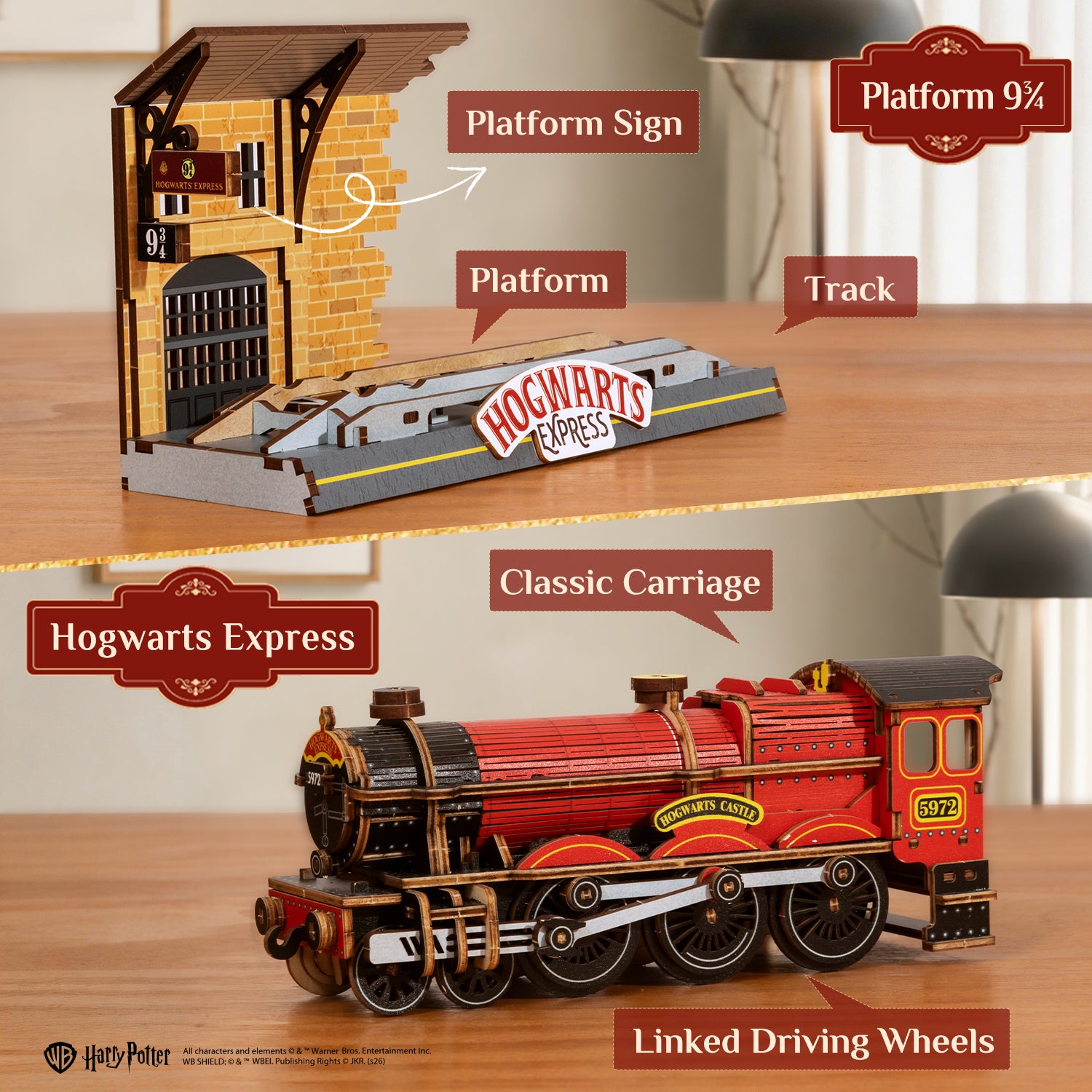 Puremind x Harry Potter 9¾ Platform 1616