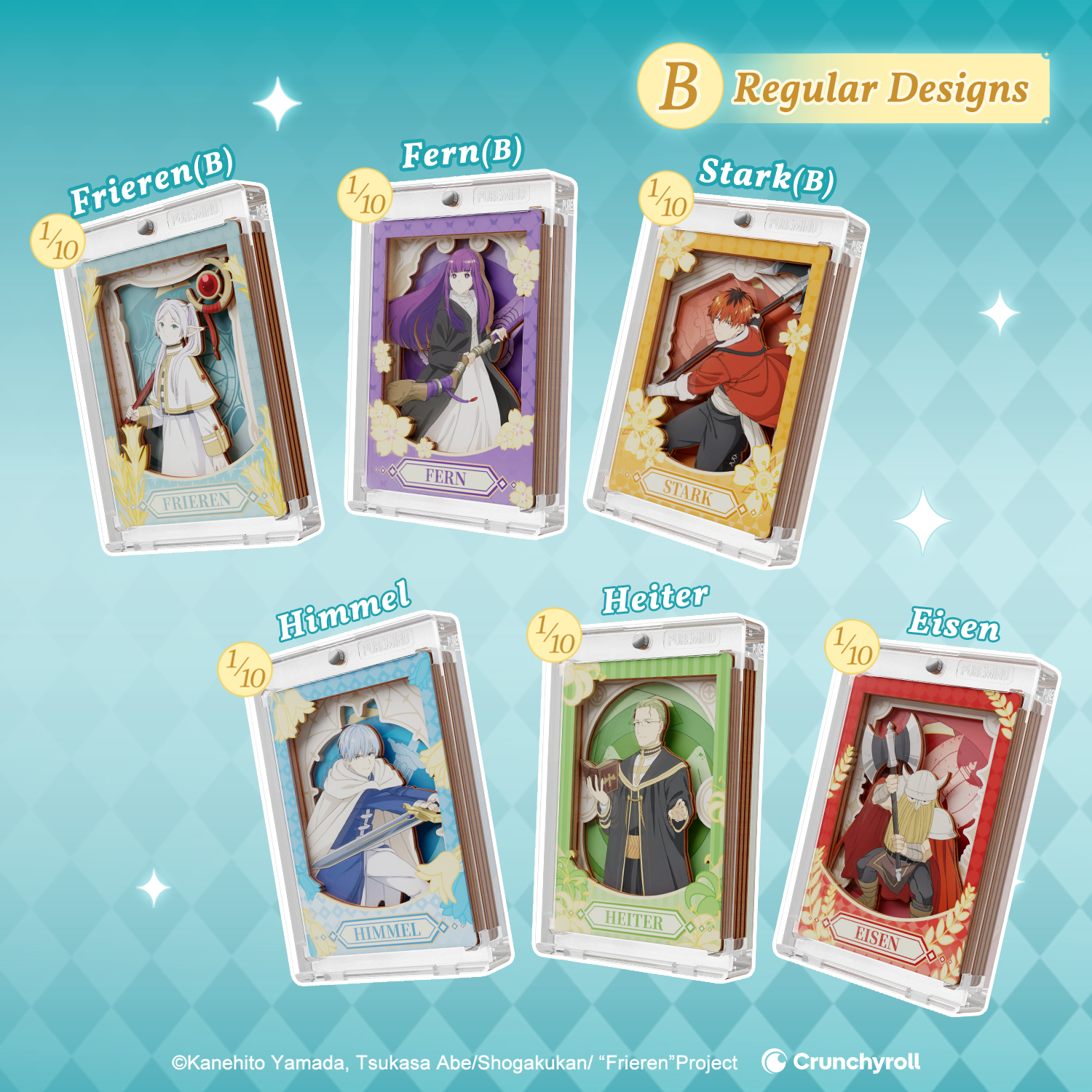 Puremind x Frieren Beyond Journey's End Mini Art Blind BOX 2520EN