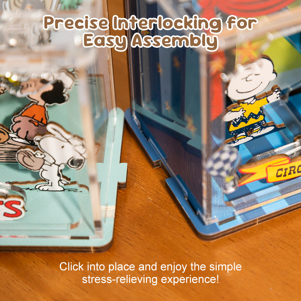 Puremind x Snoopy – Chilling at the Beach Wooden Puzzle 2103EN