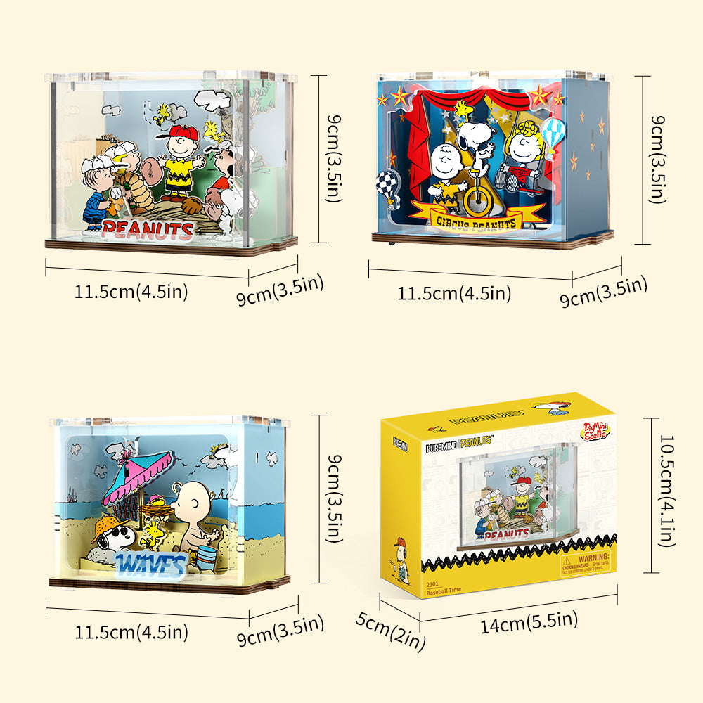 Puremind x Snoopy – Chilling at the Beach Wooden Puzzle 2103EN