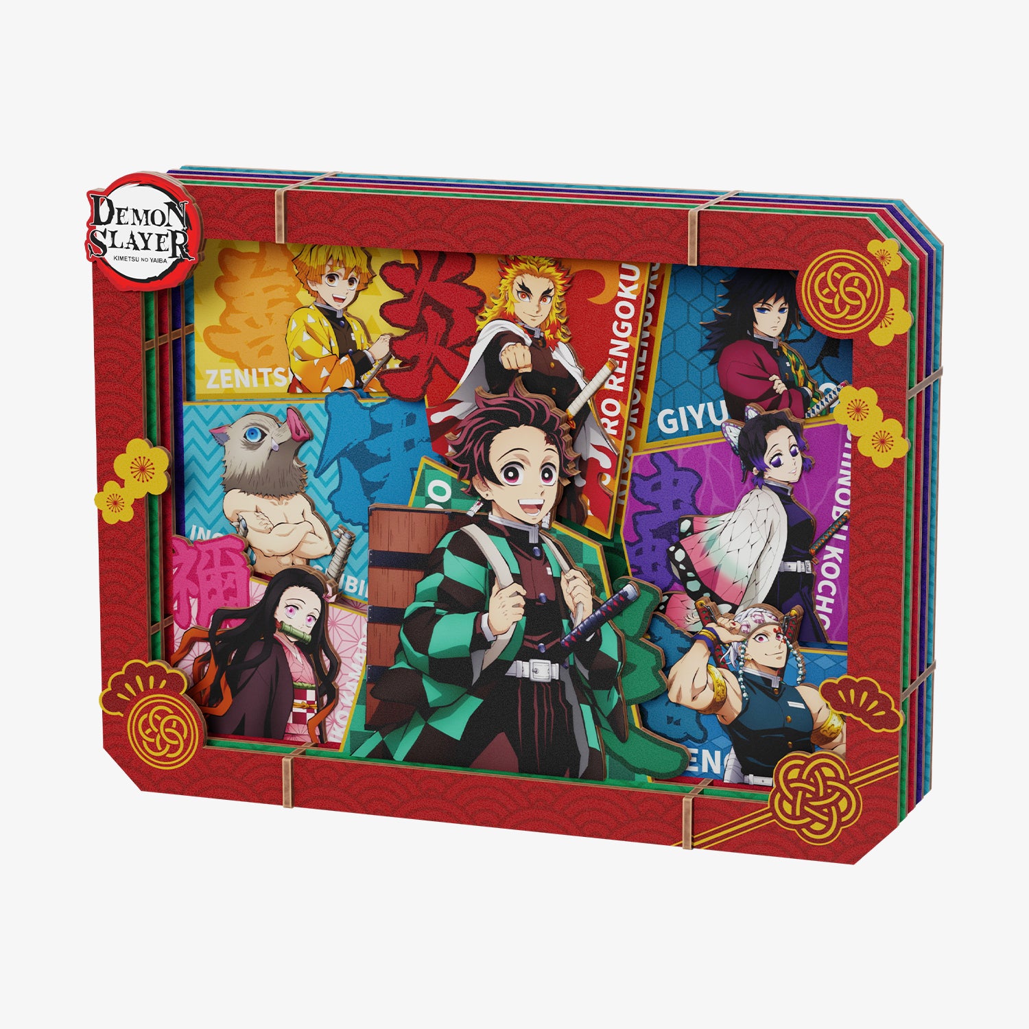 Puremind x Demon Slayer Corps Action Wooden Gallery (L) 3009EN