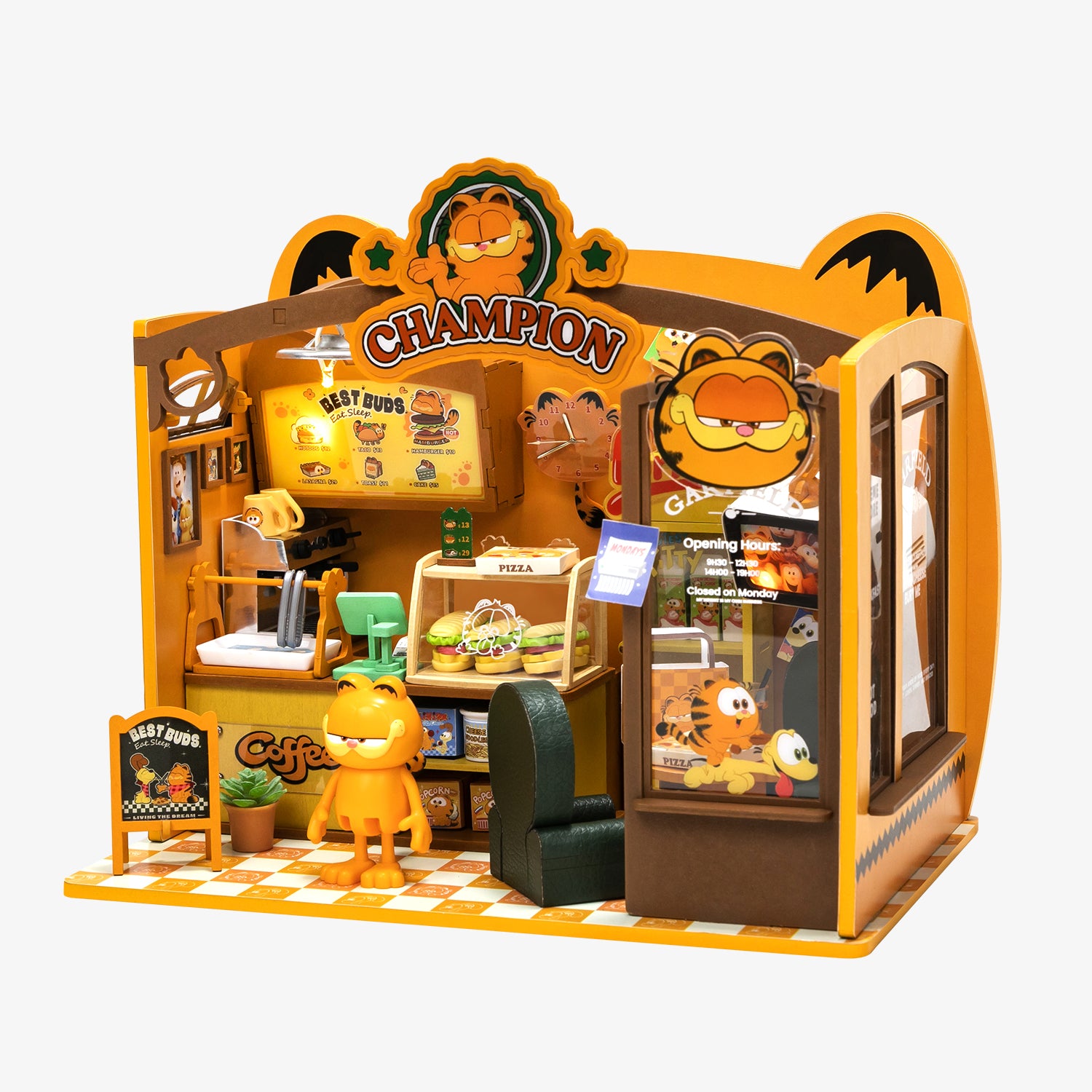Puremind x Garfield Café wooden puzzle