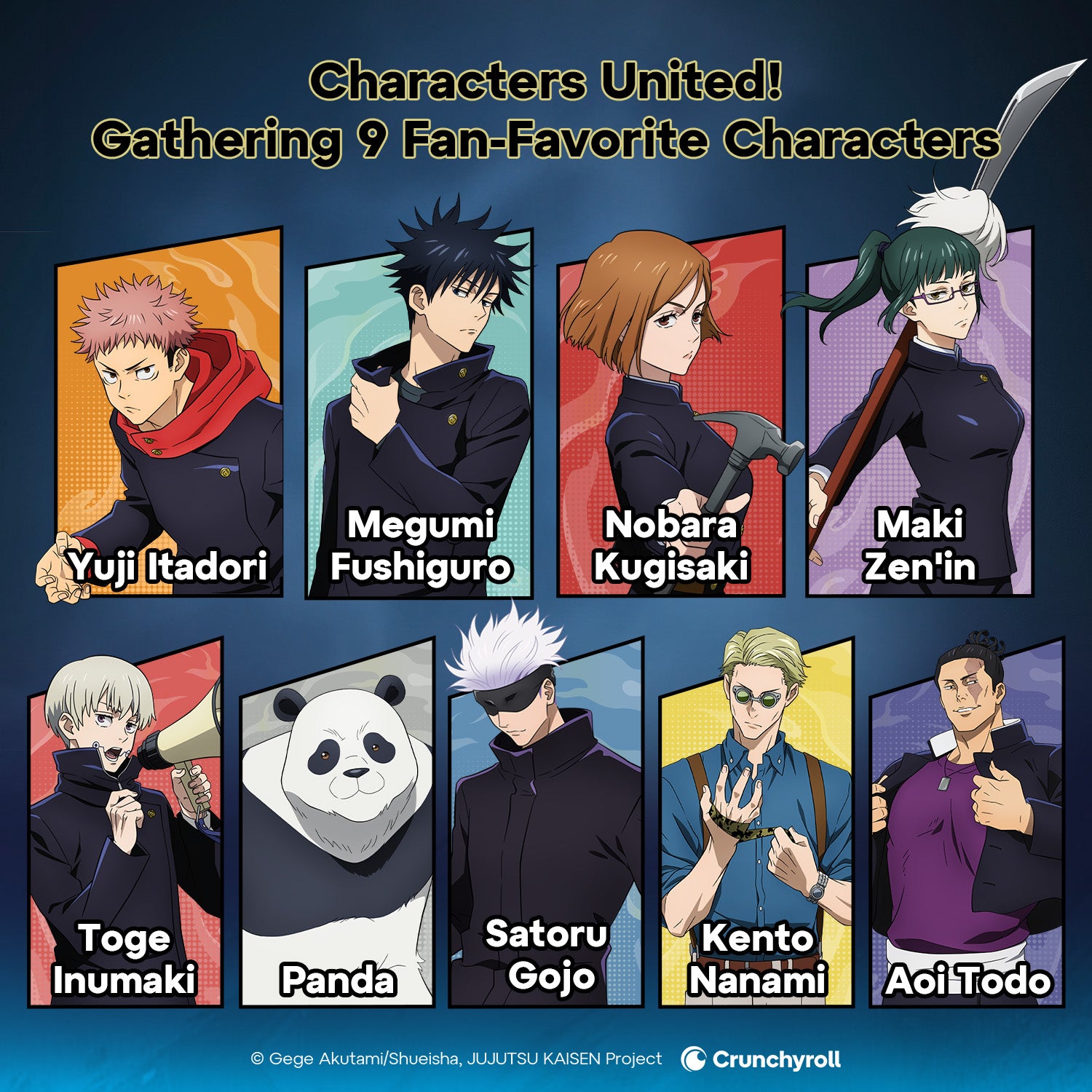 Puremind x Jujutsu Kaisen Sorcerer Arc Series Wooden Gallery character introduction