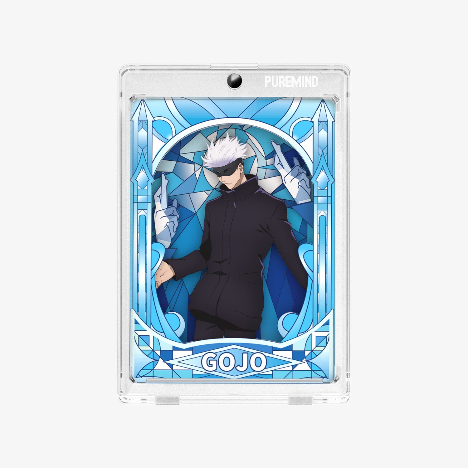 Puremind x Jujutsu Kaisen Sorcery Prism Pane mini art panel display Gojo
