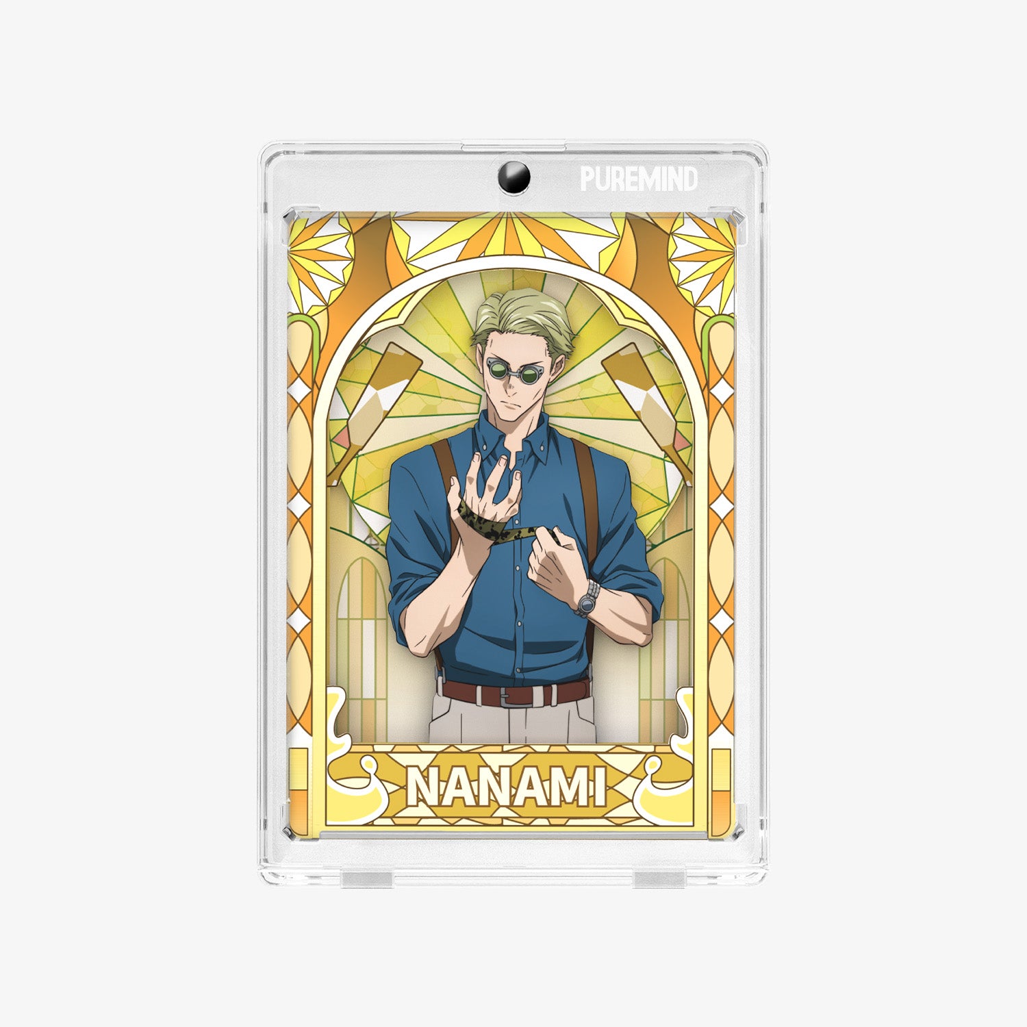 Puremind x Jujutsu Kaisen Sorcery Prism Pane mini art panel display Nanami