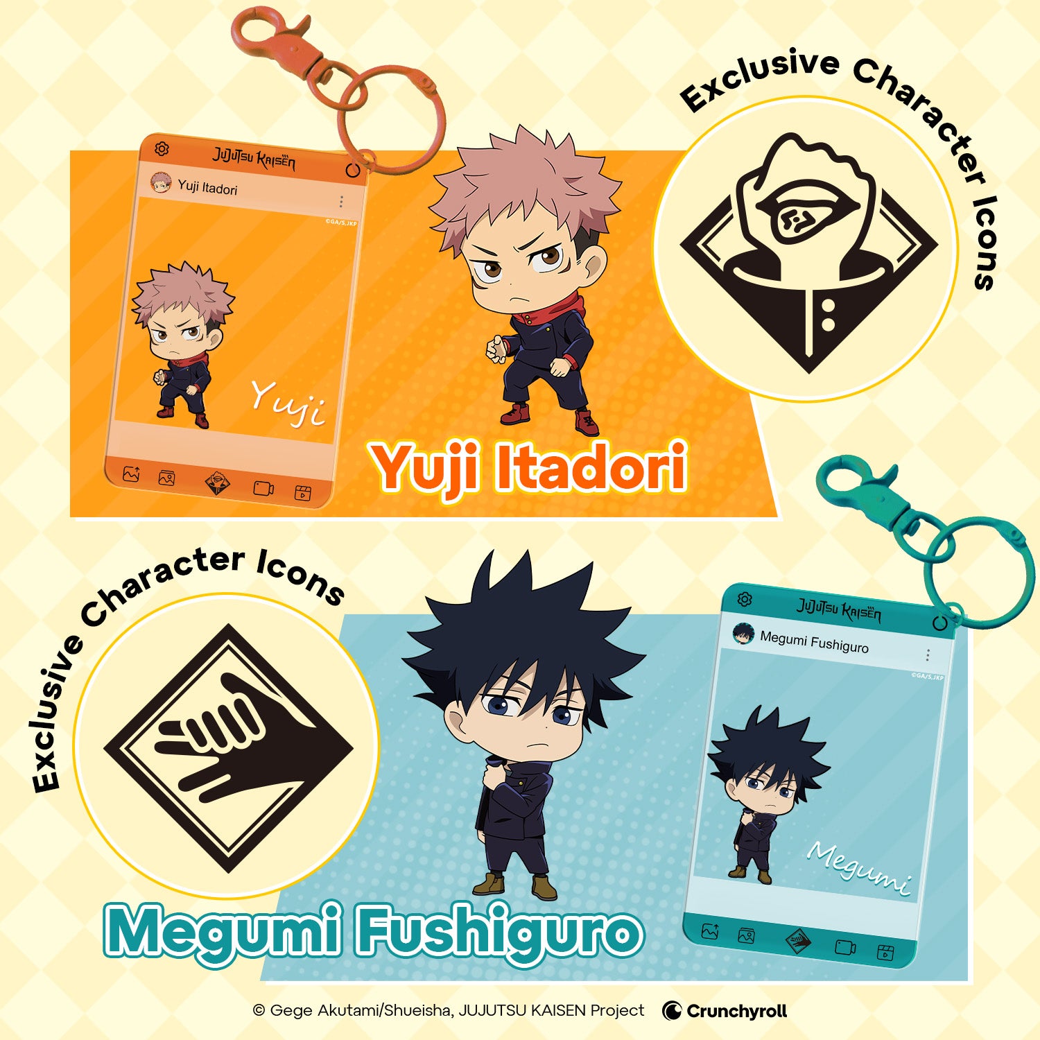 Puremind x Jujutsu Kaisen acrylic clear card