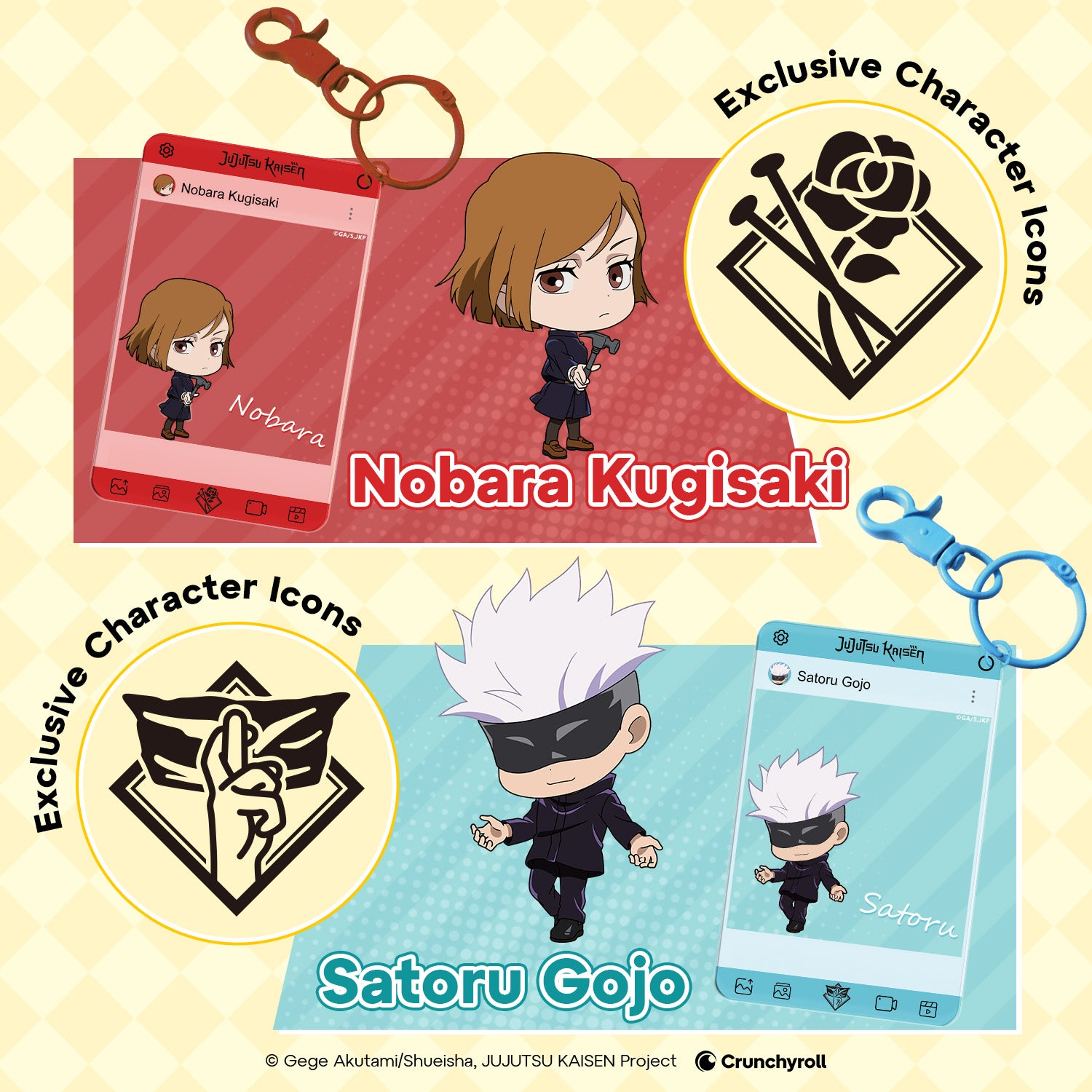 Puremind x Jujutsu Kaisen acrylic clear card 2