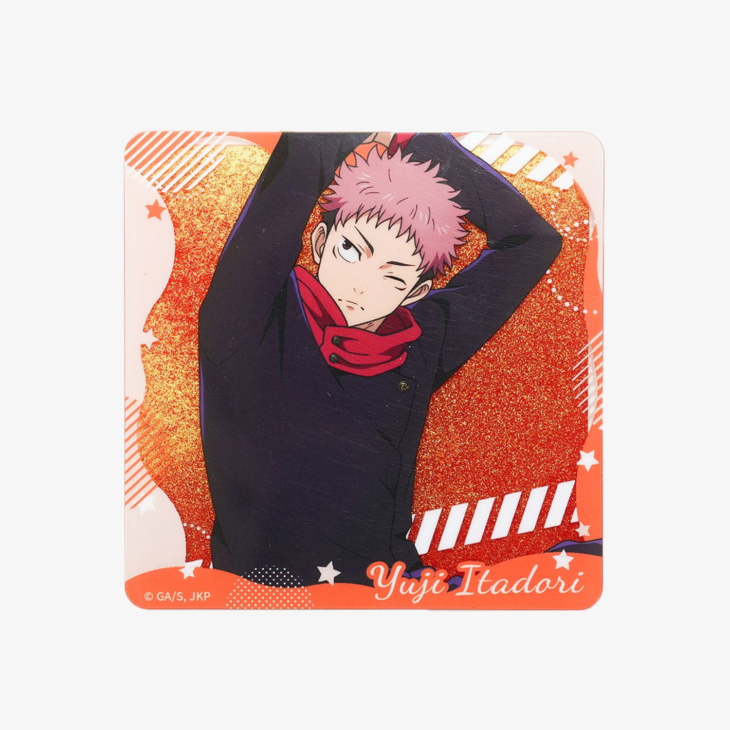 Puremind x Jujutsu Kaisen character Acrylic Liquid Coaster display Itadori