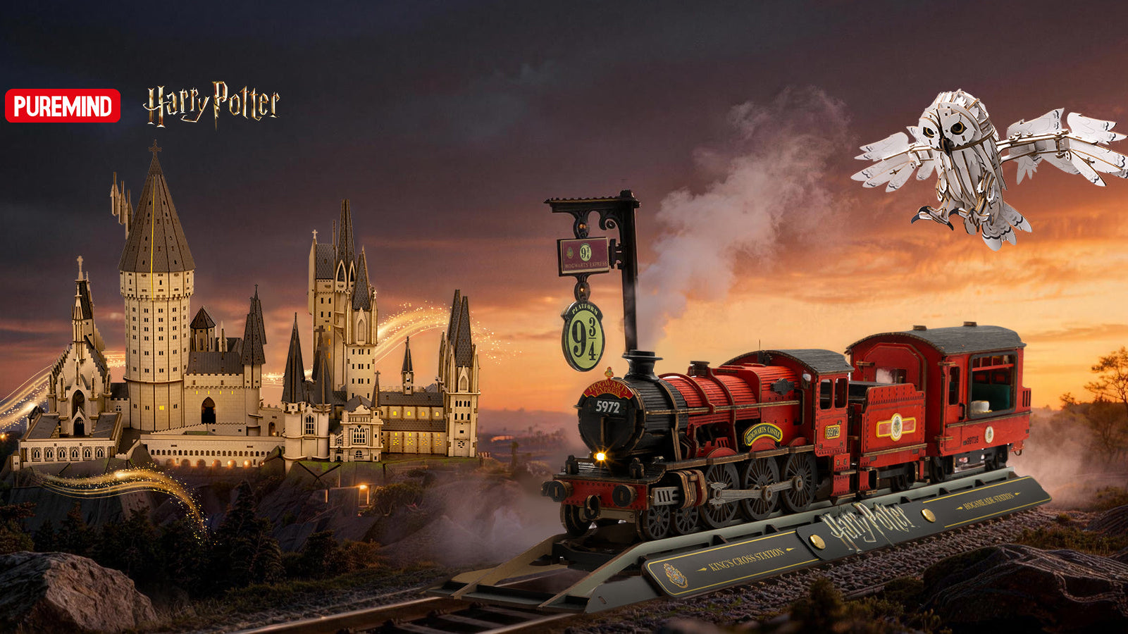 PUREMIND Debuts First Harry Potter Inspired Wooden Collectibles Collec