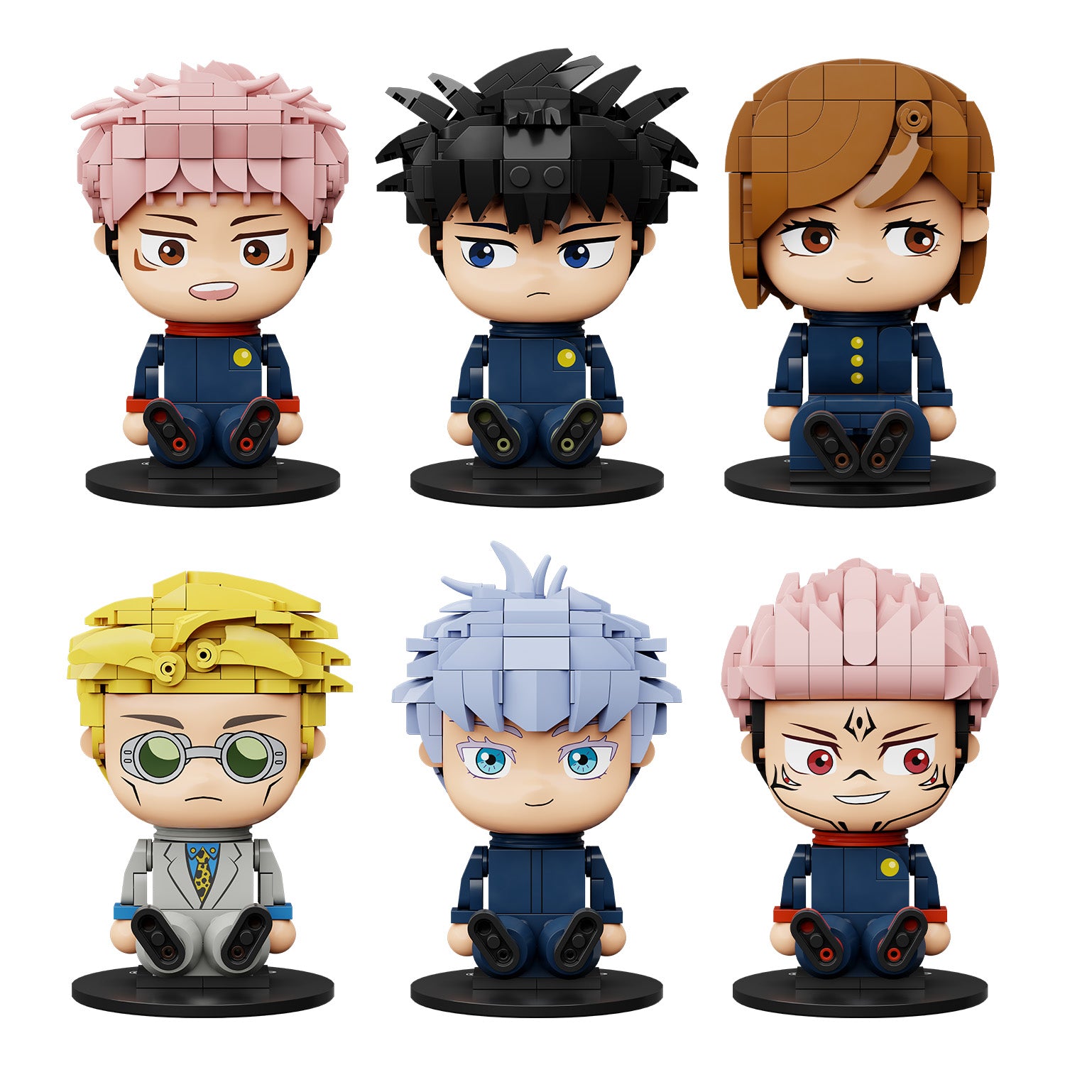 Puremind x Jujutsu Kaisen ChibiBricks Blind Box 2734EN