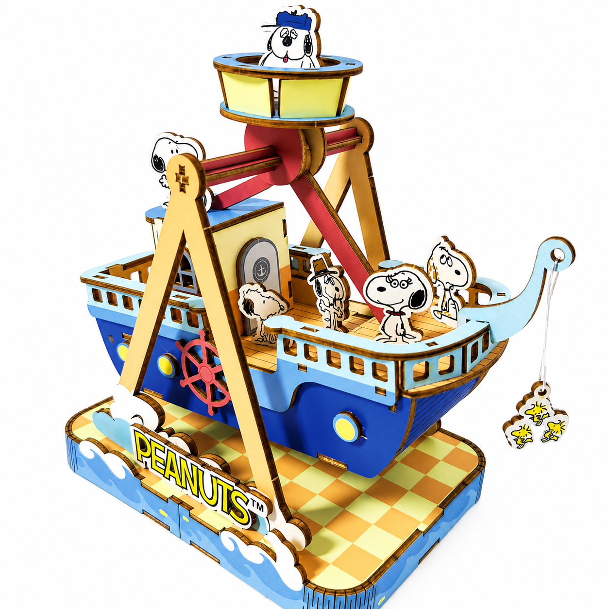 Puremind x Snoopy Amusement Park Series 1215-1218