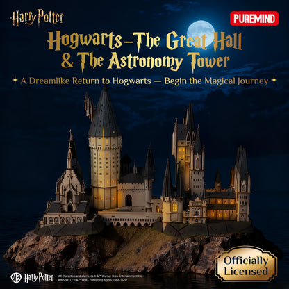 Puremind x Harry Potter Hogwarts Great Hall & Astronomy Tower 1610-1611
