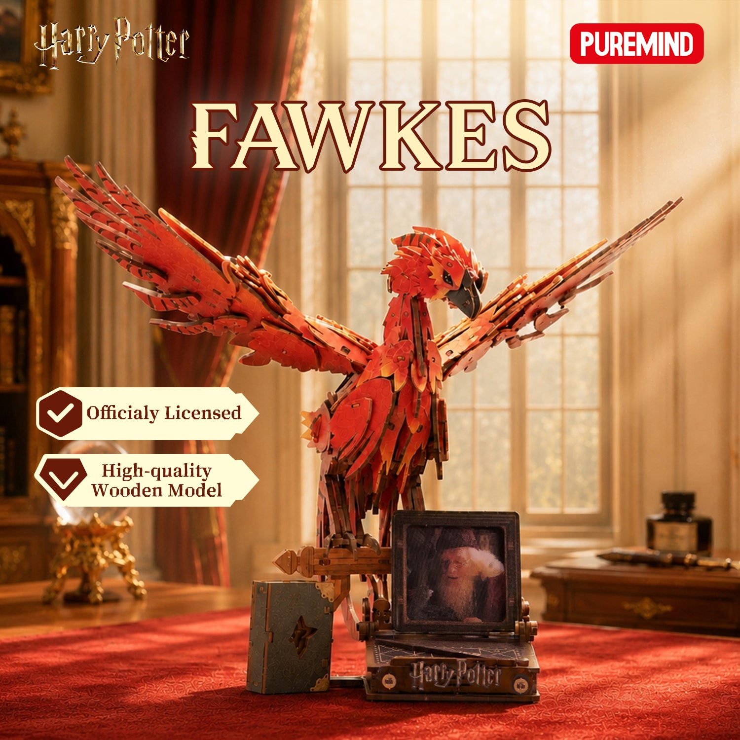 Puremind x Harry Potter Fawkes 1626