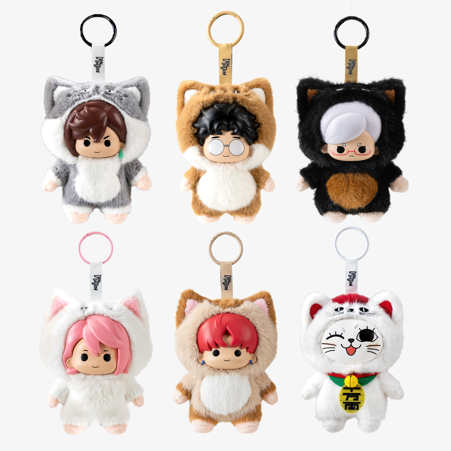 Puremind x DAN DA DAN MEOW Mission Vinyl Plush Blind Box 3407EN-BOX