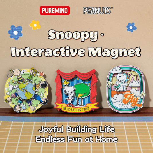 Puremind x Snoopy – Around the World Interactive Magnet