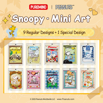 Puremind x Snoopy Mini Art Blind Box 1209-BOX