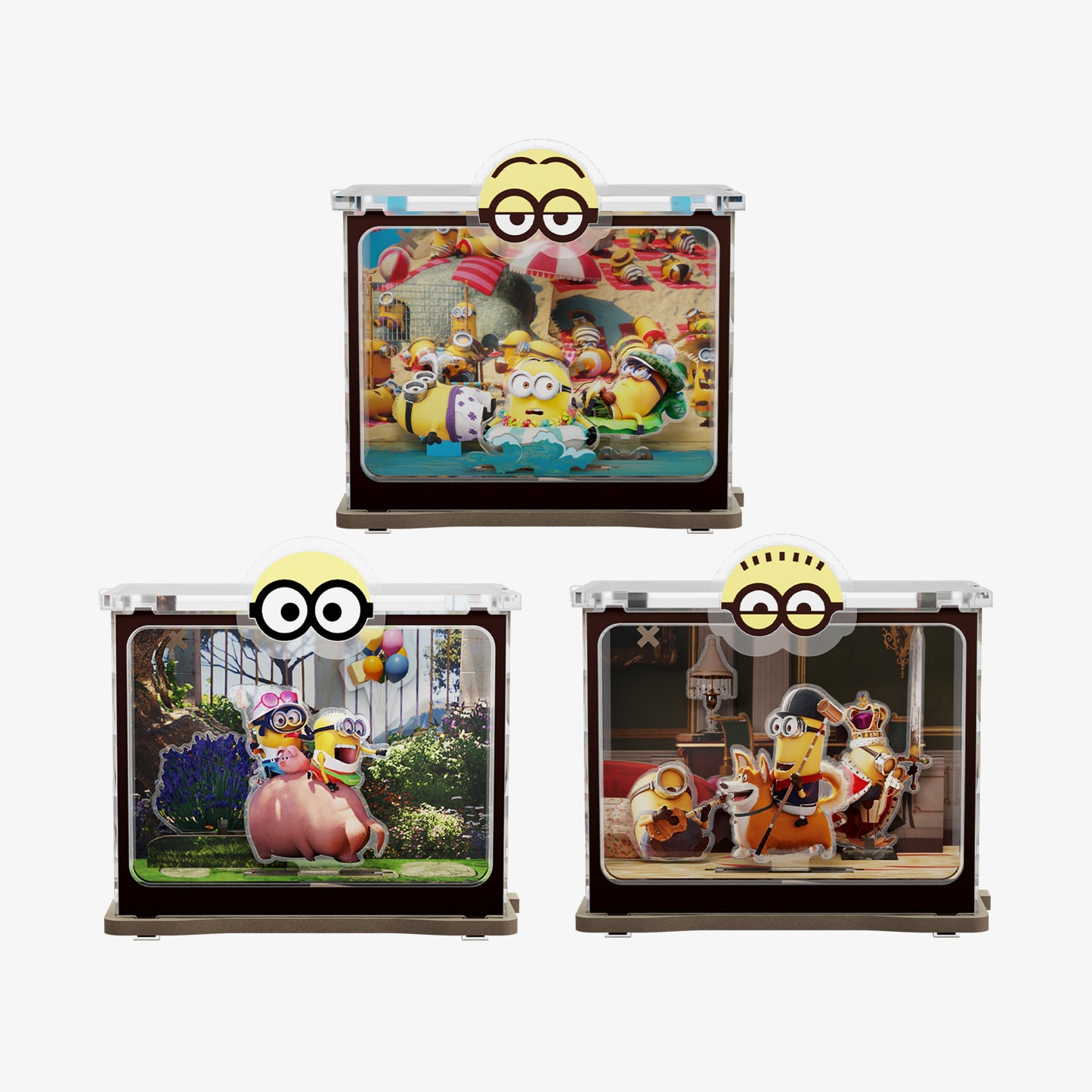 Puremind x Minions Mini Scene 1741-1743
