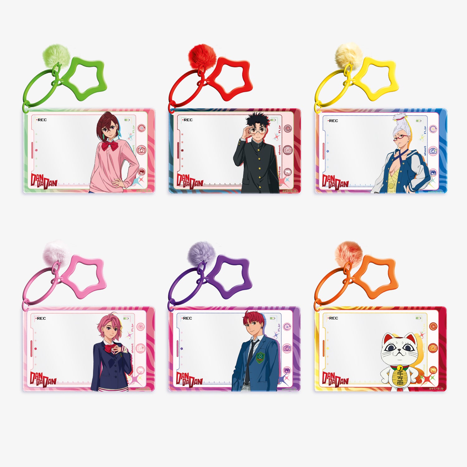 Puremind x DAN DA DAN Daily Snapshot Clear Card 3411EN