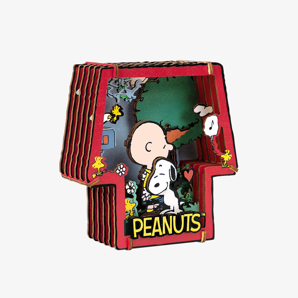 Puremind x Snoopy – Healing Hug Wooden Puzzle 2301