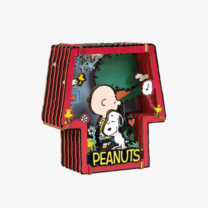 Puremind x Snoopy – Healing Hug Wooden Puzzle 2301