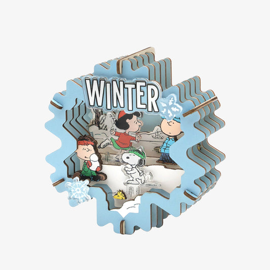 Puremind x Snoopy – Winter Wonderland Wooden Puzzle 2303