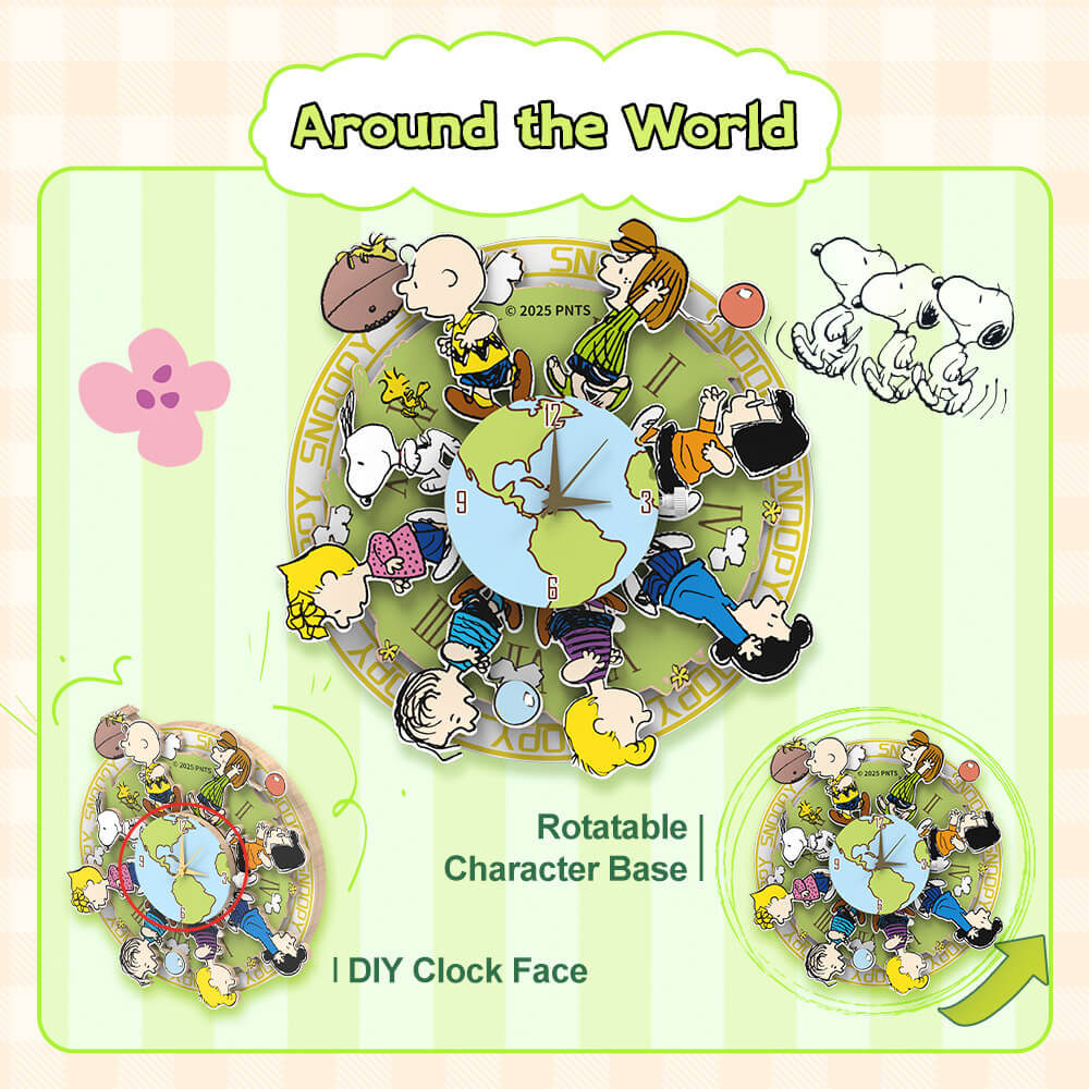 Puremind x Snoopy – Around the World Interactive Magnet