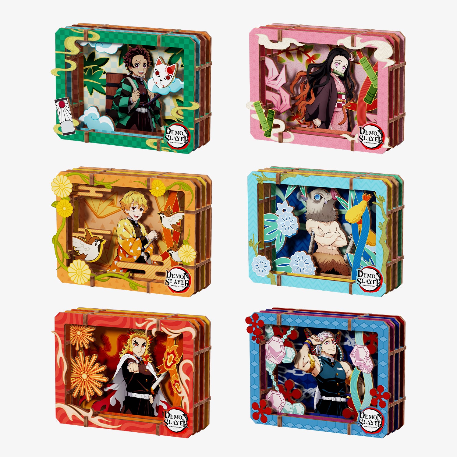 Puremind x Demon Slayer Journey Together Wooden Gallery (S) 3001EN-BOX