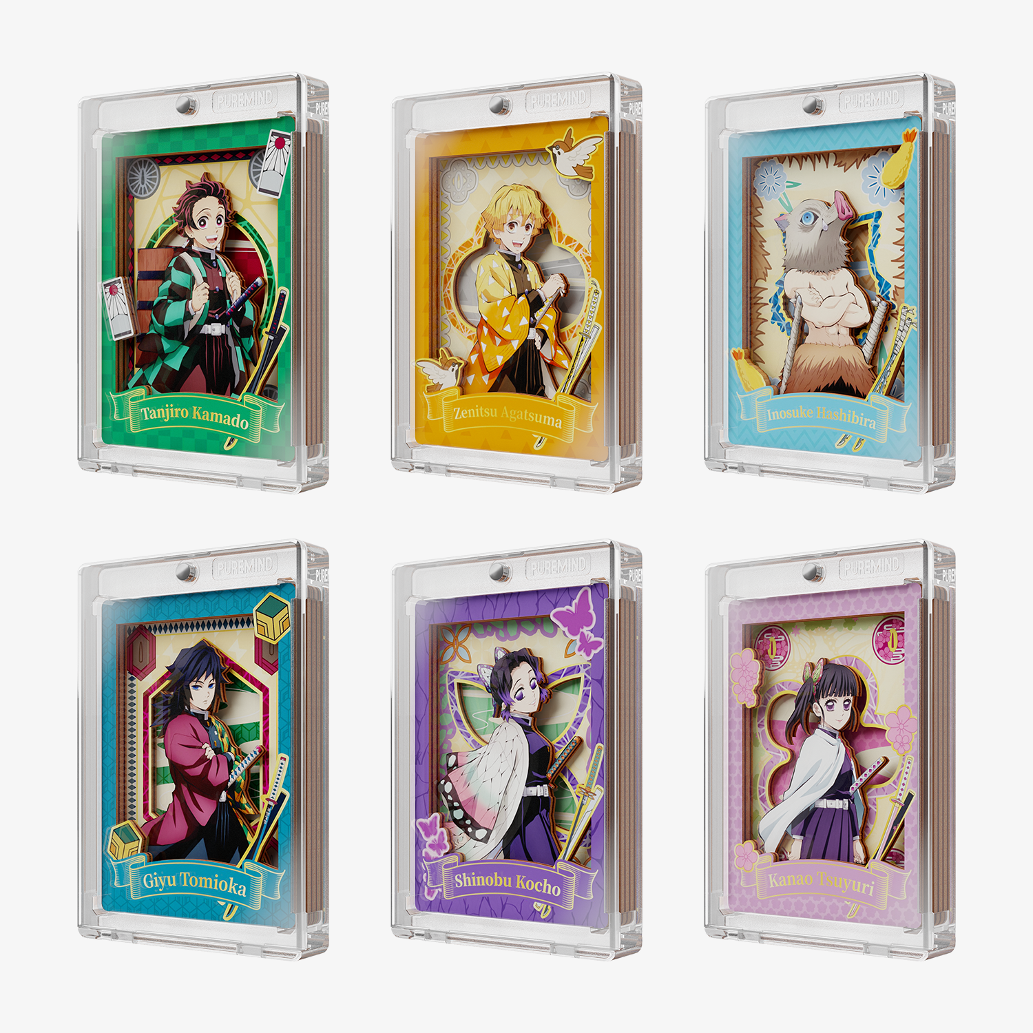 Puremind x Demon Slayer Bladebearer Scrolls Mini Art Blind Box 3002EN