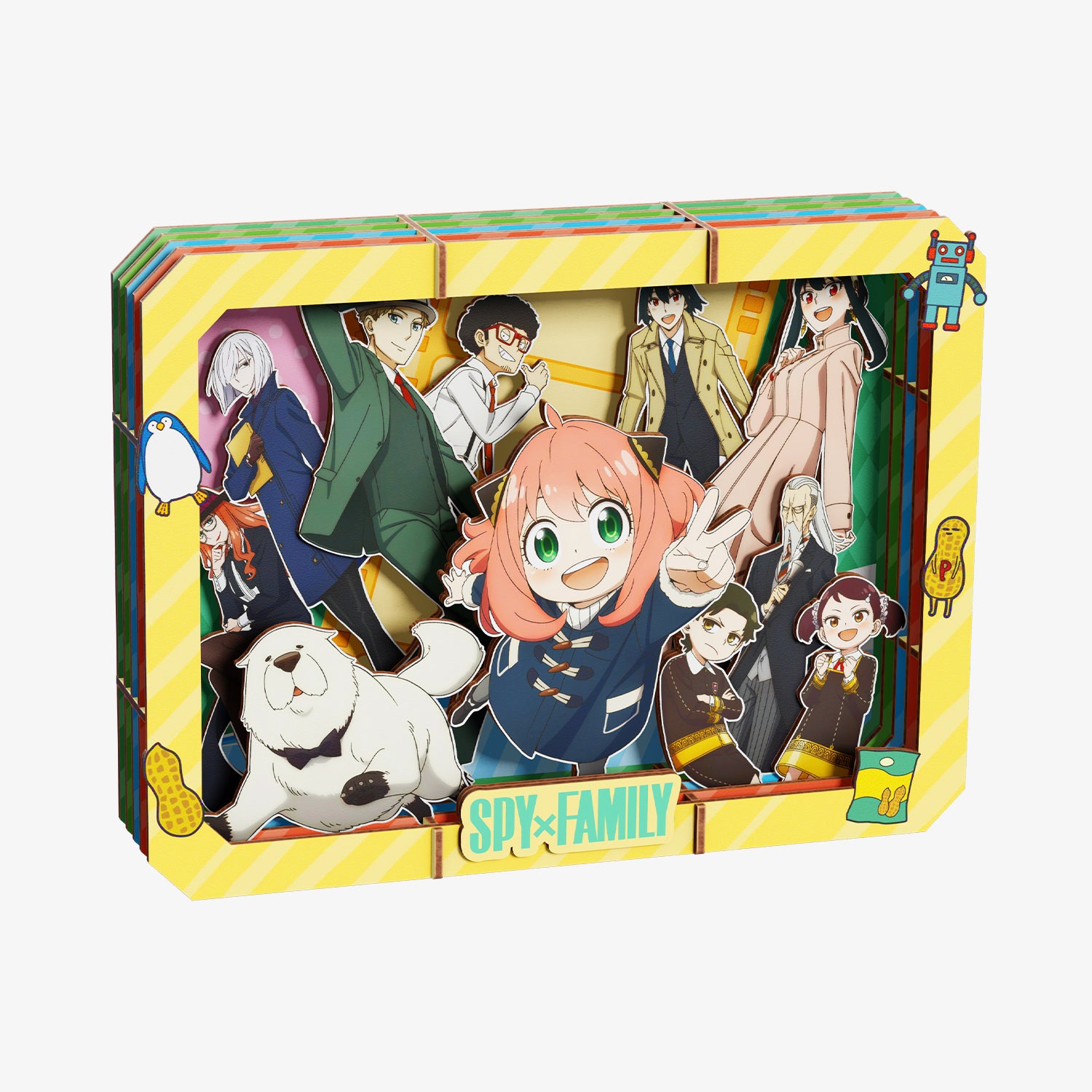 Puremind x SPY×FAMILY Forger Family Frame Wooden Gallery（L）3207EN