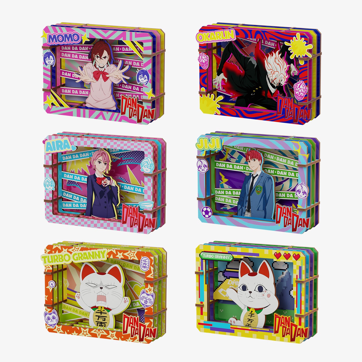 Puremind x DAN DA DAN Wooden Gallery（S）Blind Box 3404EN
