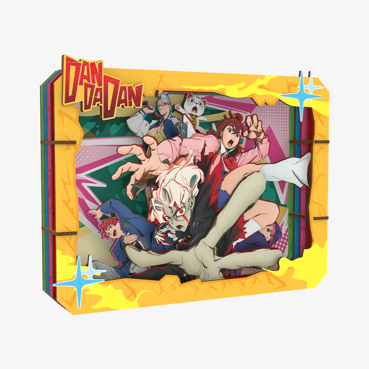Puremind x DAN DA DAN Supernatural Battle Wooden Gallery (L) 3406EN