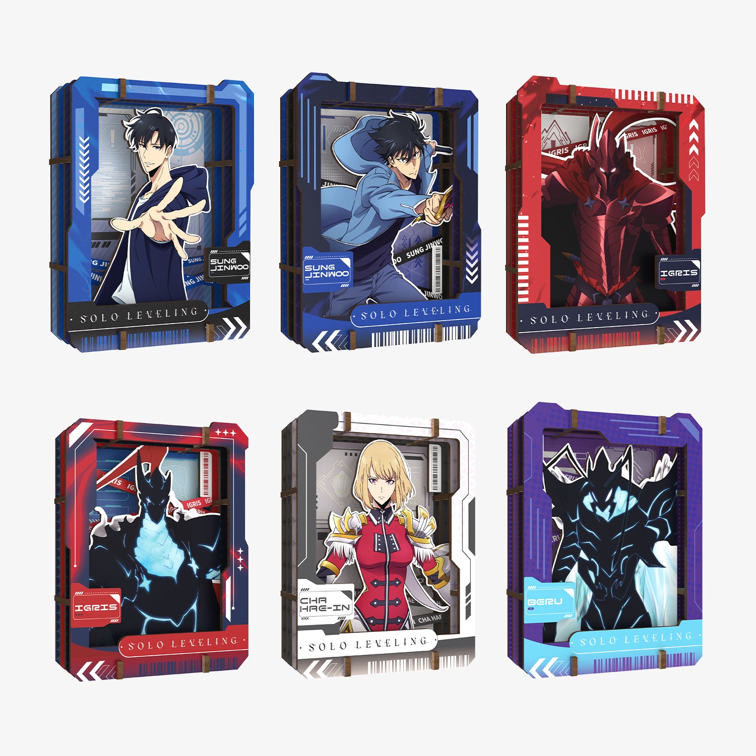 Puremind x Solo Leveling Wooden Gallery（S）Blind Box 3702EN