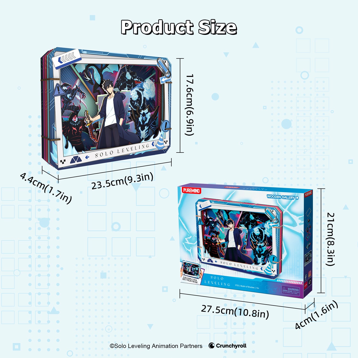 Puremind x Solo Leveling Wooden Gallery (L) 3703EN