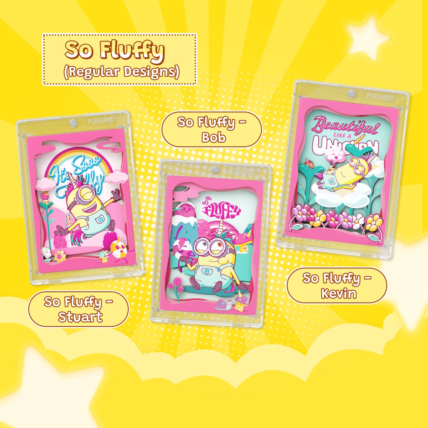 Puremind x Minions Mini Art Blind Box 1720-BOX