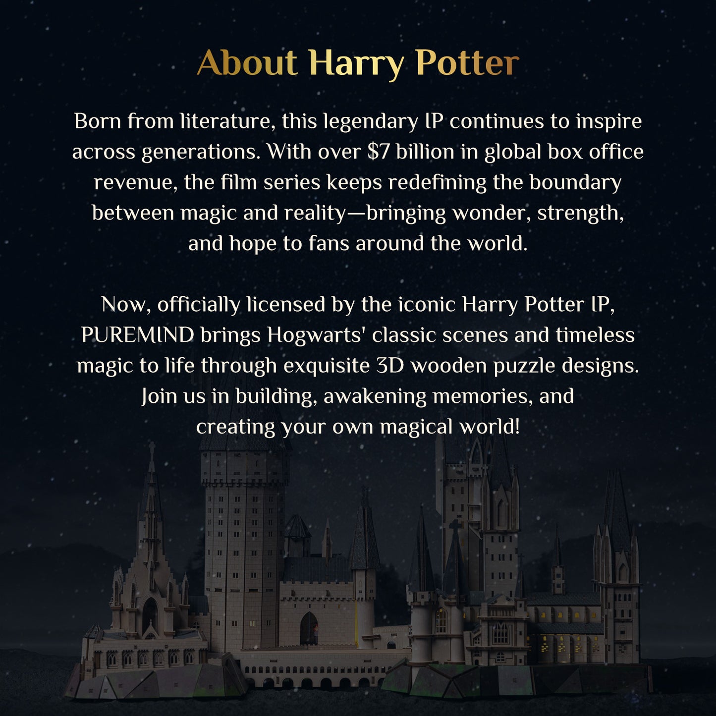 Puremind x Harry Potter Hogwarts Great Hall & Astronomy Tower 1610-1611