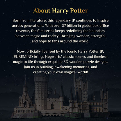 Puremind x Harry Potter Hogwarts Great Hall & Astronomy Tower 1610-1611