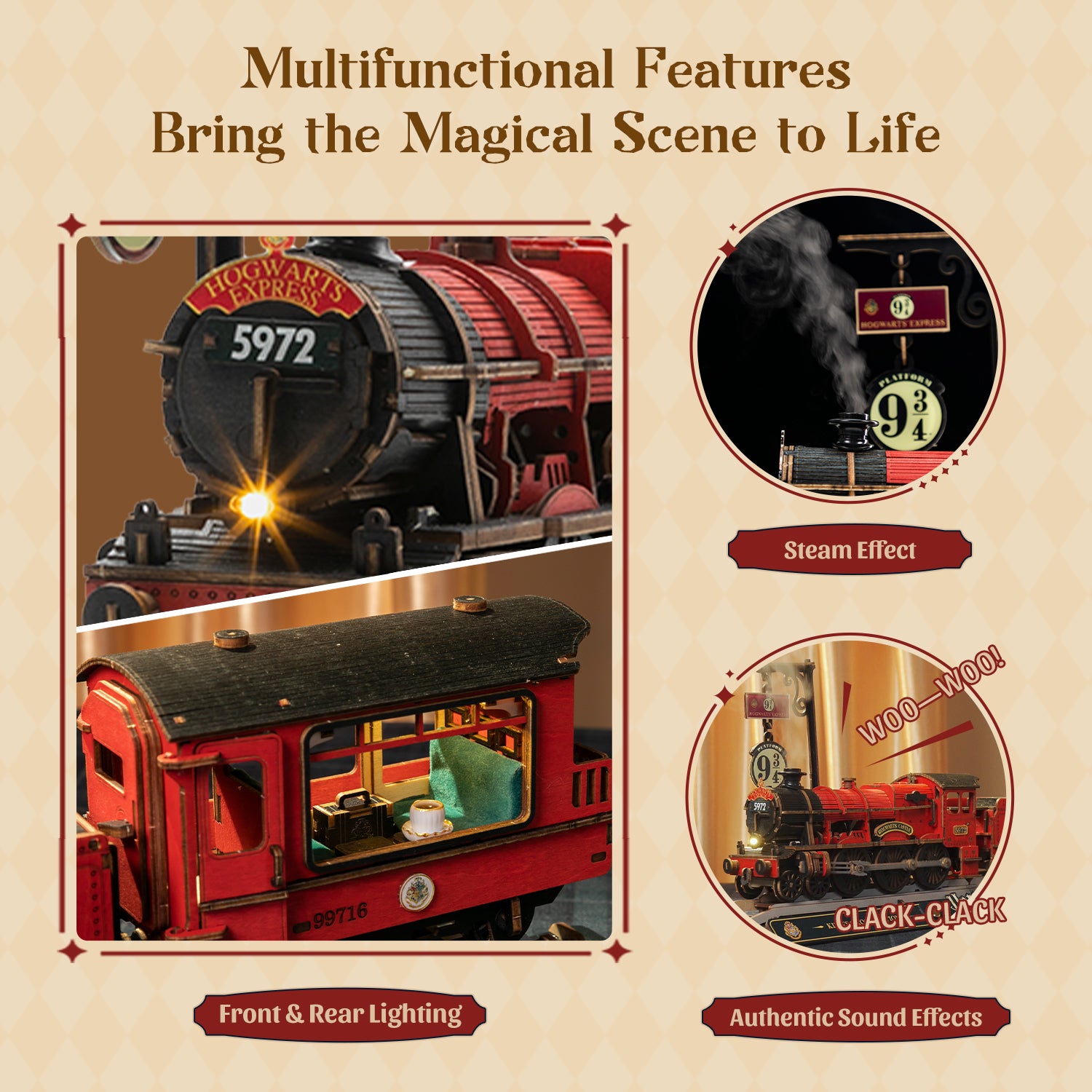 Puremind x Harry Potter Hogwarts Express 1612