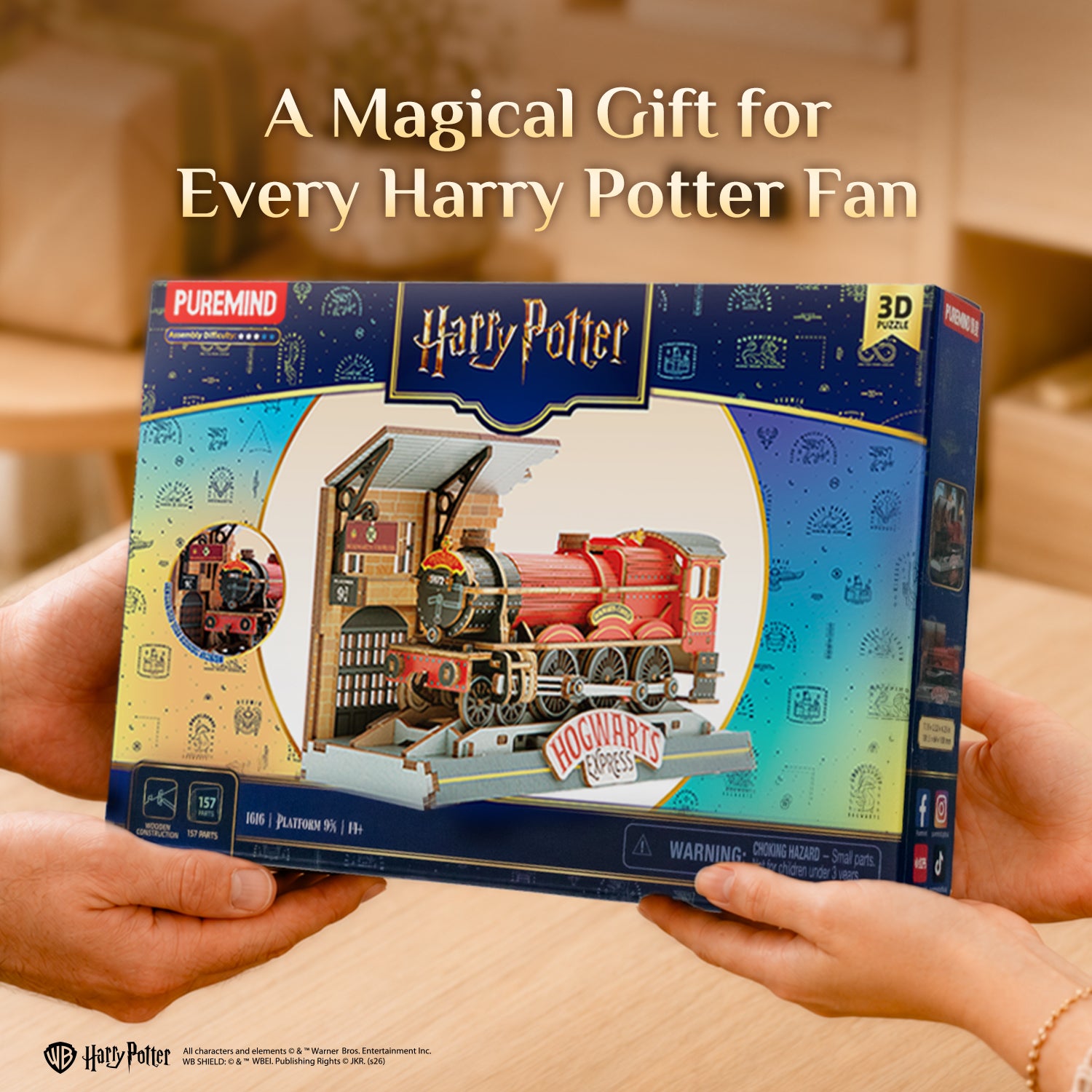 Puremind x Harry Potter 9¾ Platform 1616