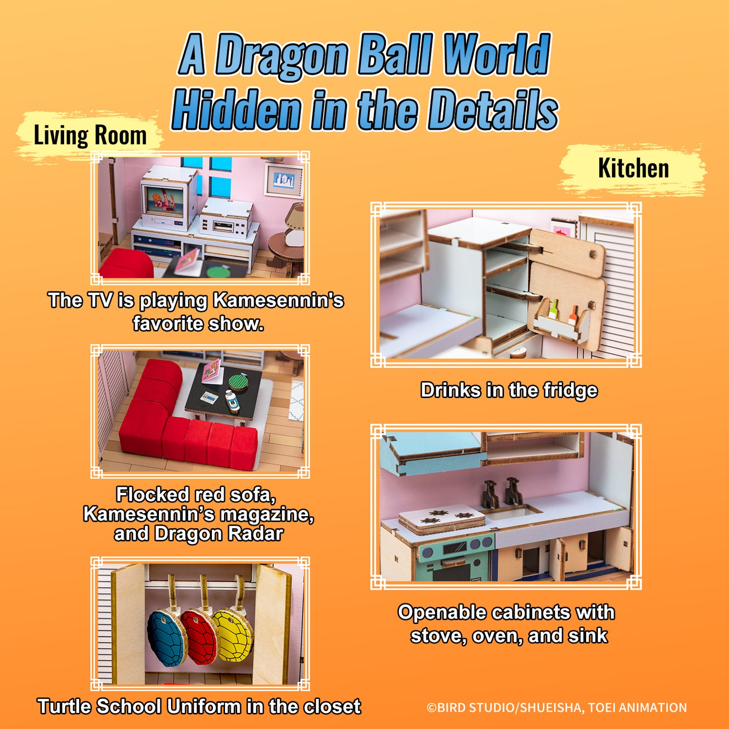 Puremind x DRAGONBALL Kame House 1102