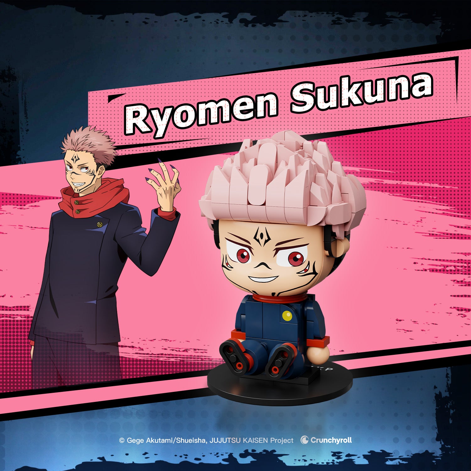 Puremind x Jujutsu Kaisen ChibiBricks Blind Box 2734EN