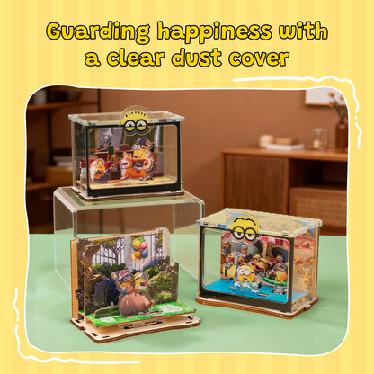 Puremind x Minions Mini Scene 1741-1743