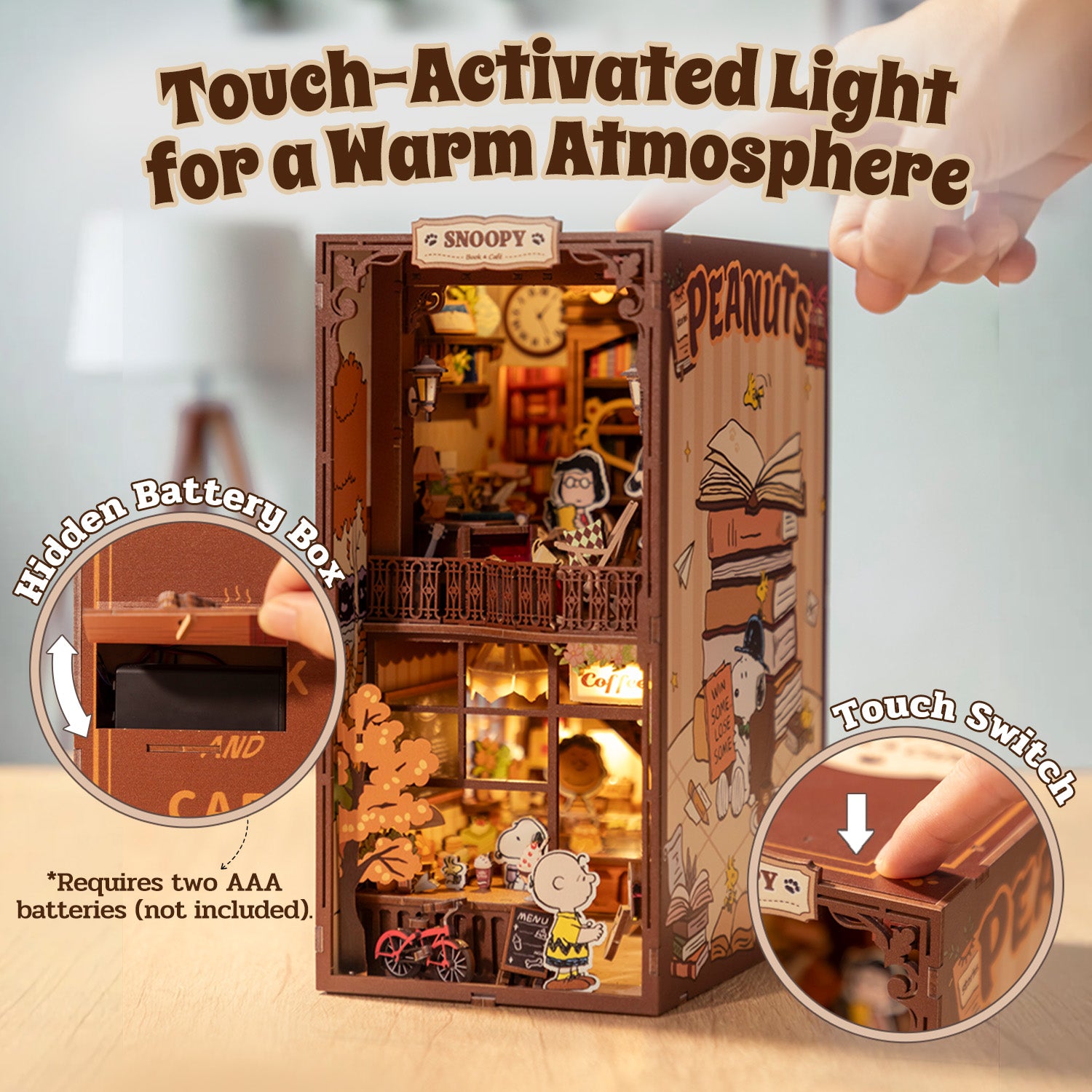 Puremind x Snoopy  BOOK NOOK 1203